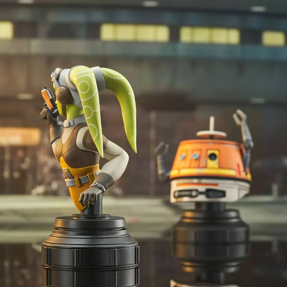 Star Wars Rebels Bust 2-Pack Hera &amp; Chopper 15 cm product photo