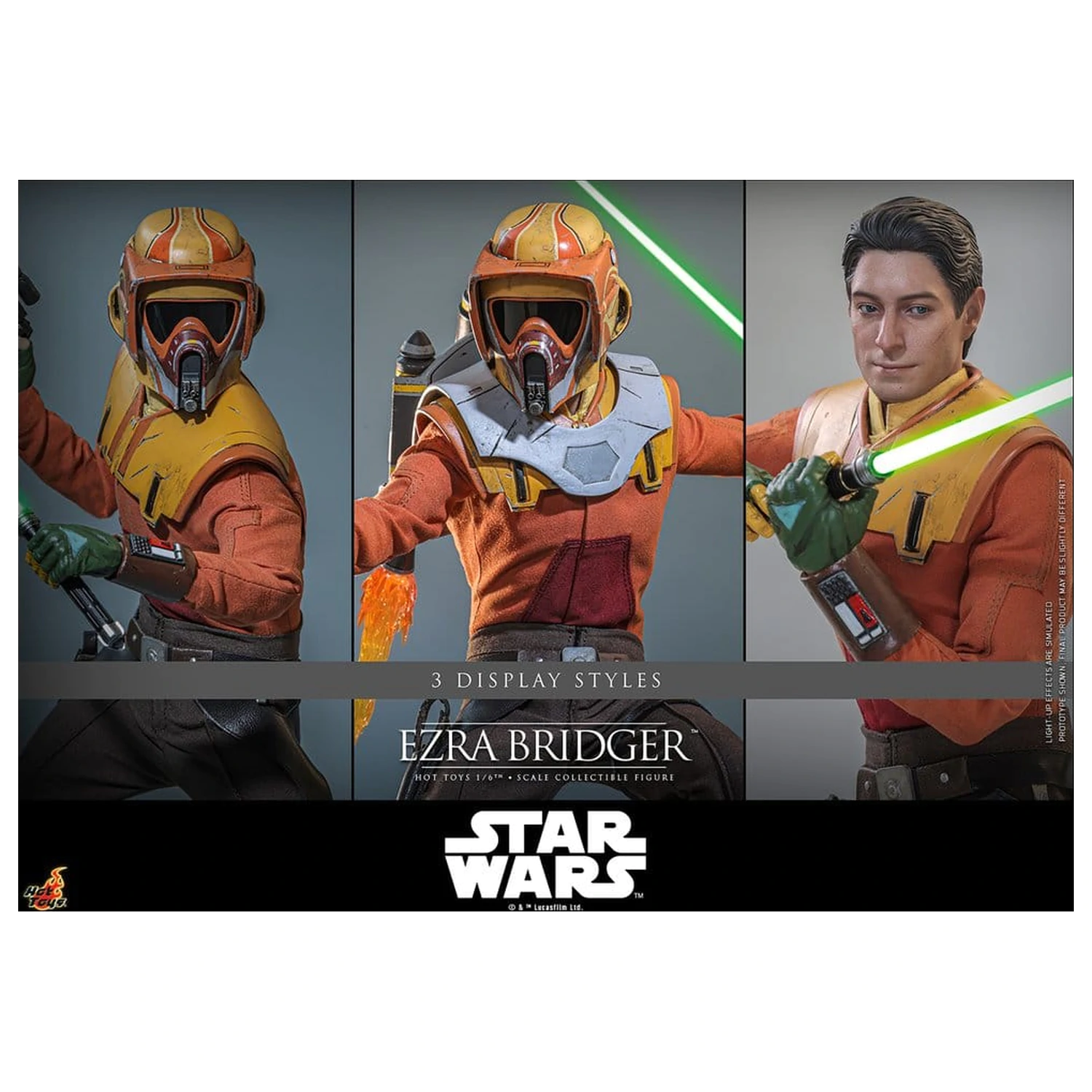 Star Wars: Rebels Television Masterpiece Action Figure 1/6 Ezra Bridger 31 cm product photo
