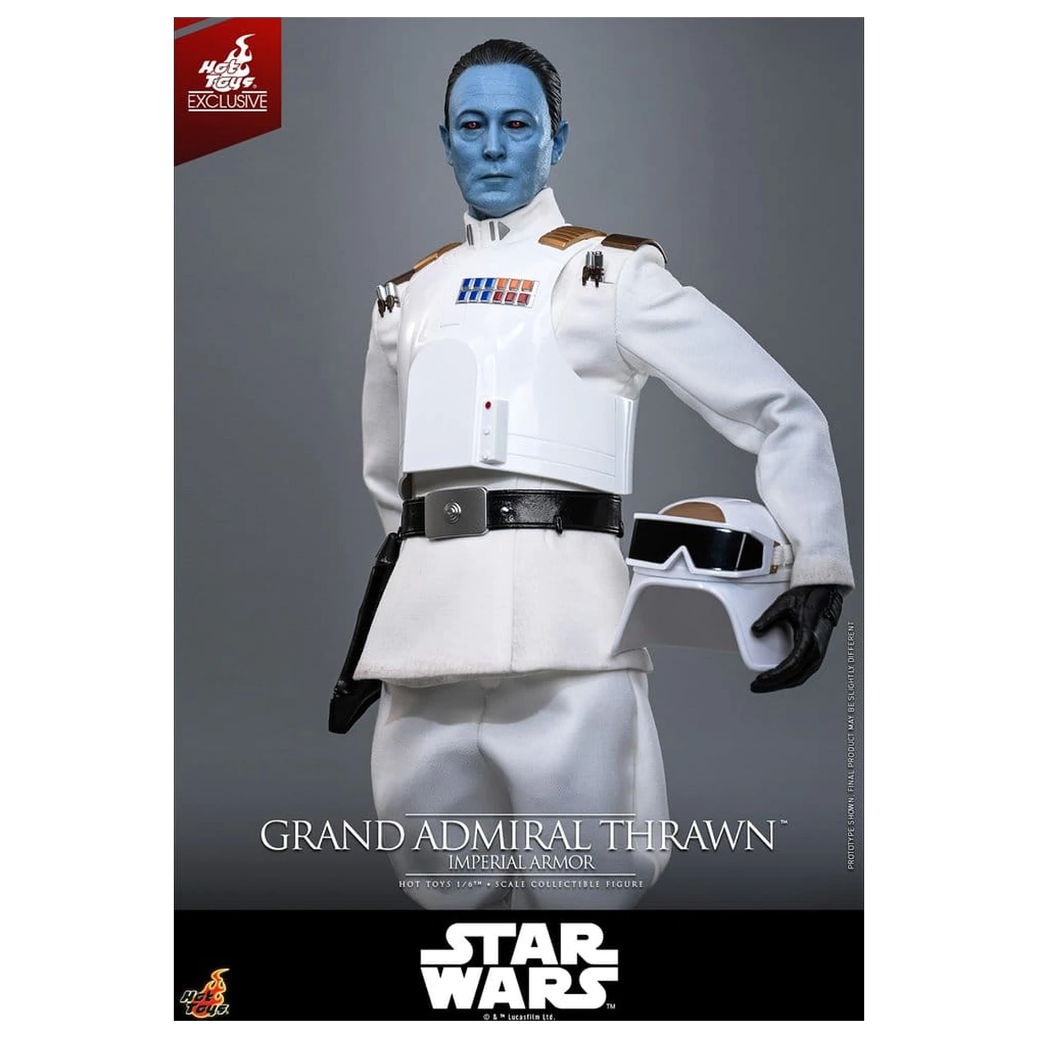Star Wars: Rebels Television Masterpiece Action Figure 1/6 Grand Admiral Thrawn (Imperial Armor) 32 cm product photo