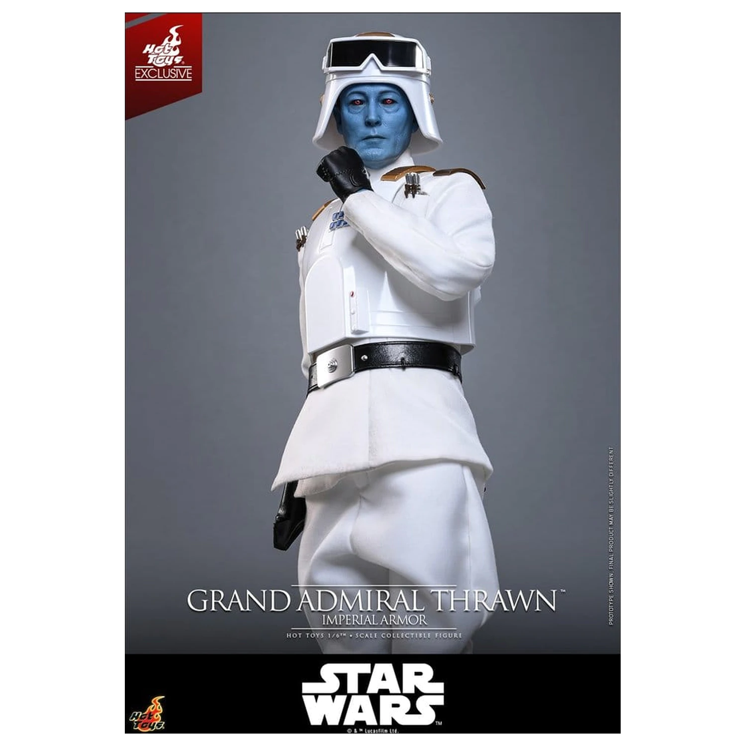 Star Wars: Rebels Television Masterpiece Action Figure 1/6 Grand Admiral Thrawn (Imperial Armor) 32 cm product photo