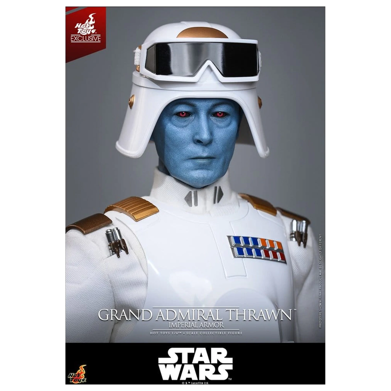 Star Wars: Rebels Television Masterpiece Action Figure 1/6 Grand Admiral Thrawn (Imperial Armor) 32 cm product photo