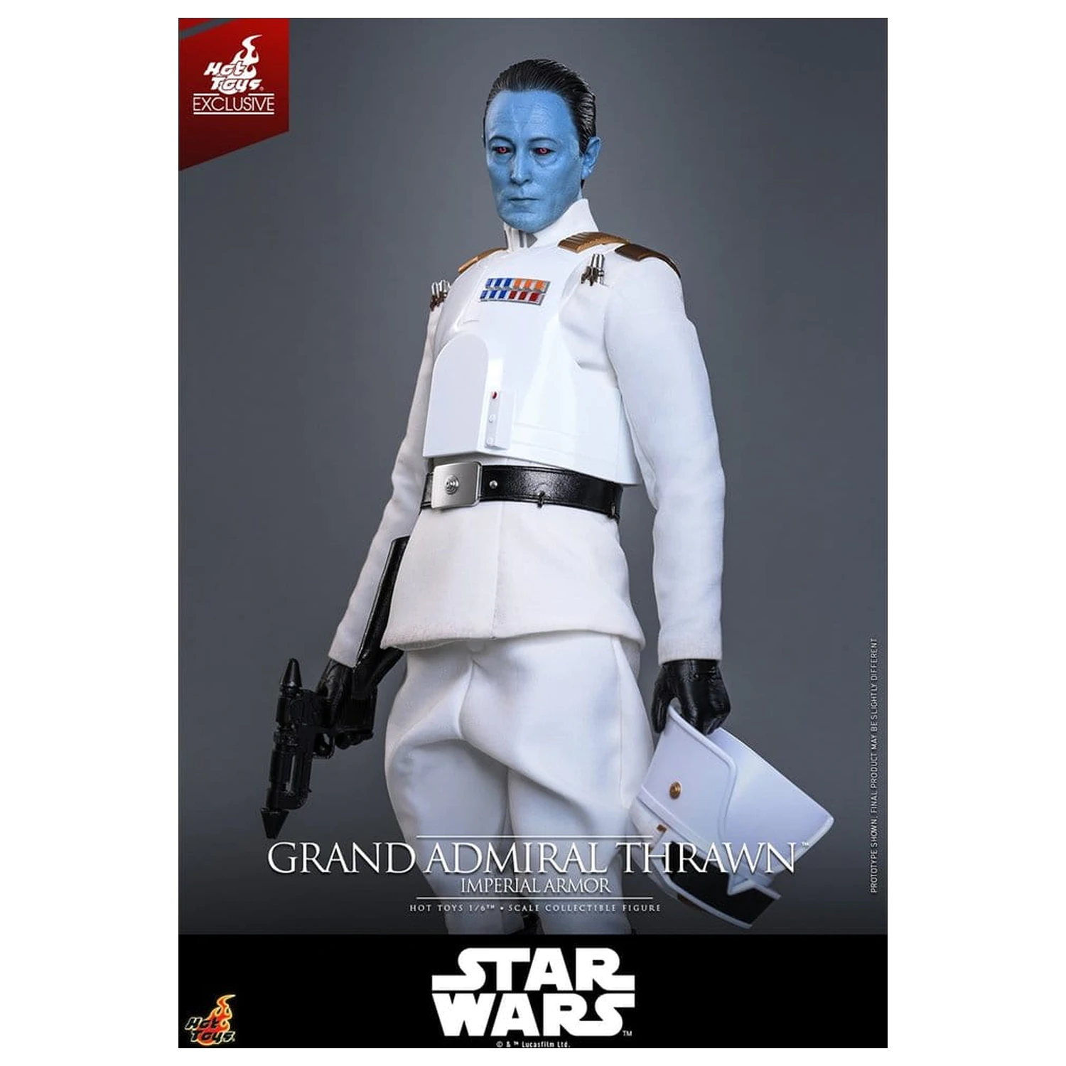 Star Wars: Rebels Television Masterpiece Action Figure 1/6 Grand Admiral Thrawn (Imperial Armor) 32 cm product photo