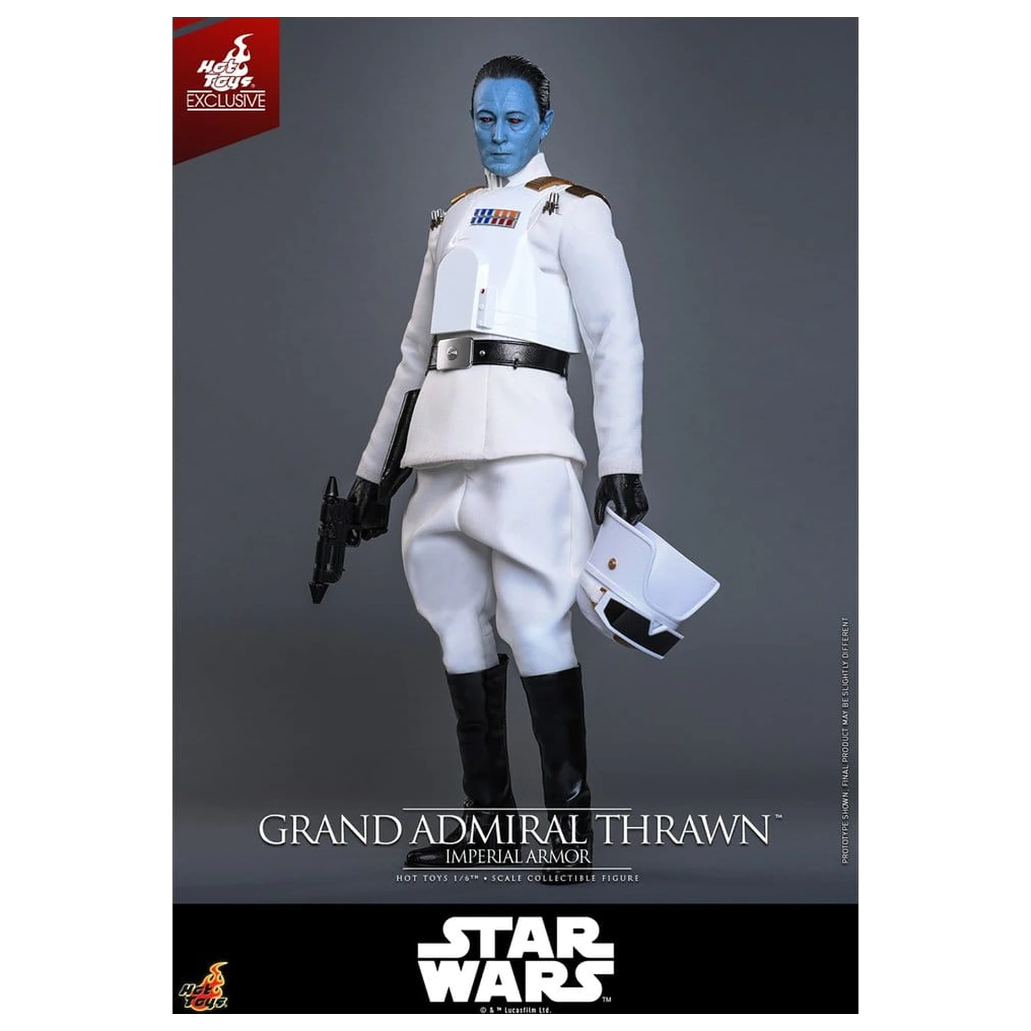 Star Wars: Rebels Television Masterpiece Action Figure 1/6 Grand Admiral Thrawn (Imperial Armor) 32 cm product photo