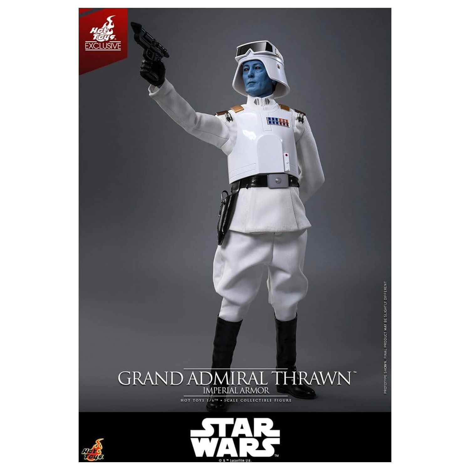 Star Wars: Rebels Television Masterpiece Action Figure 1/6 Grand Admiral Thrawn (Imperial Armor) 32 cm product photo