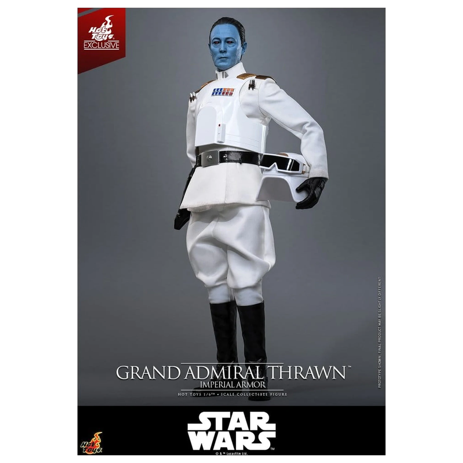 Star Wars: Rebels Television Masterpiece Action Figure 1/6 Grand Admiral Thrawn (Imperial Armor) 32 cm product photo