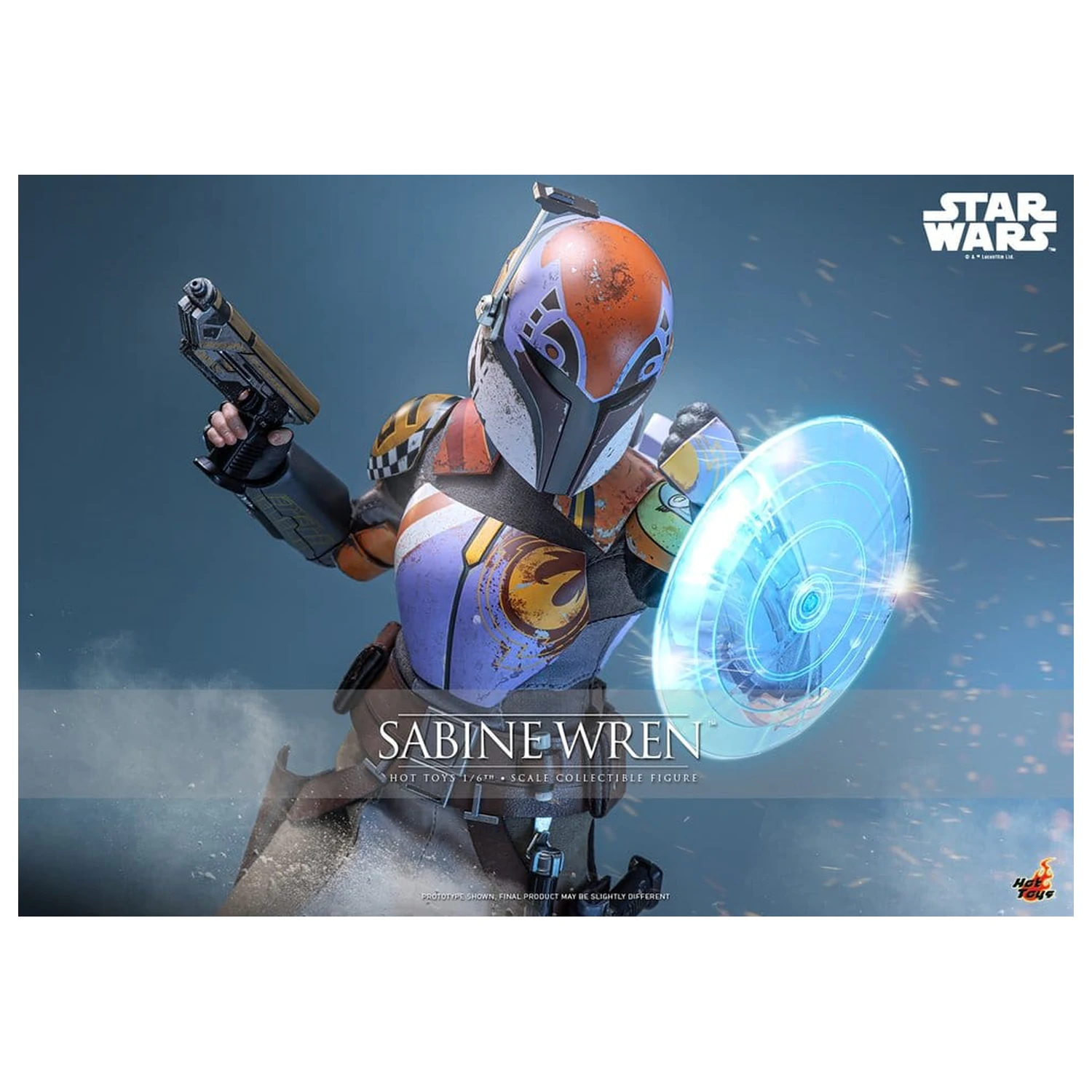 Star Wars: Rebels Television Masterpiece Action Figure 1/6 Sabine Wren 29 cm product photo