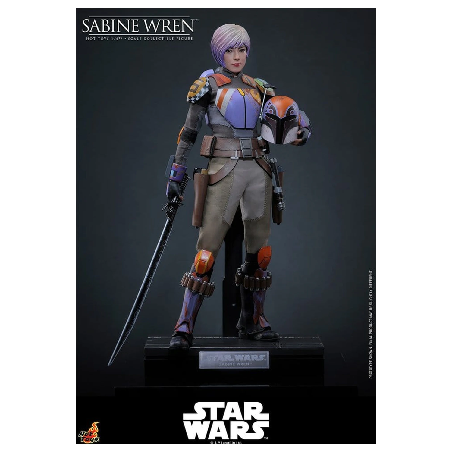 Star Wars: Rebels Television Masterpiece Action Figure 1/6 Sabine Wren 29 cm product photo