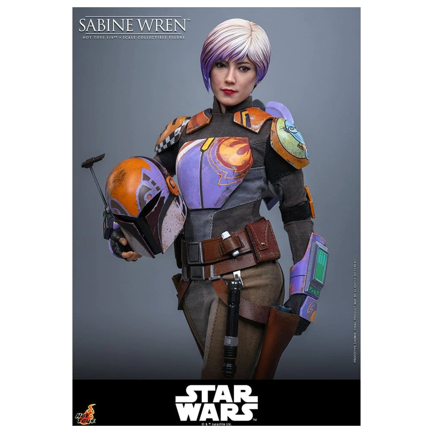 Star Wars: Rebels Television Masterpiece Action Figure 1/6 Sabine Wren 29 cm product photo