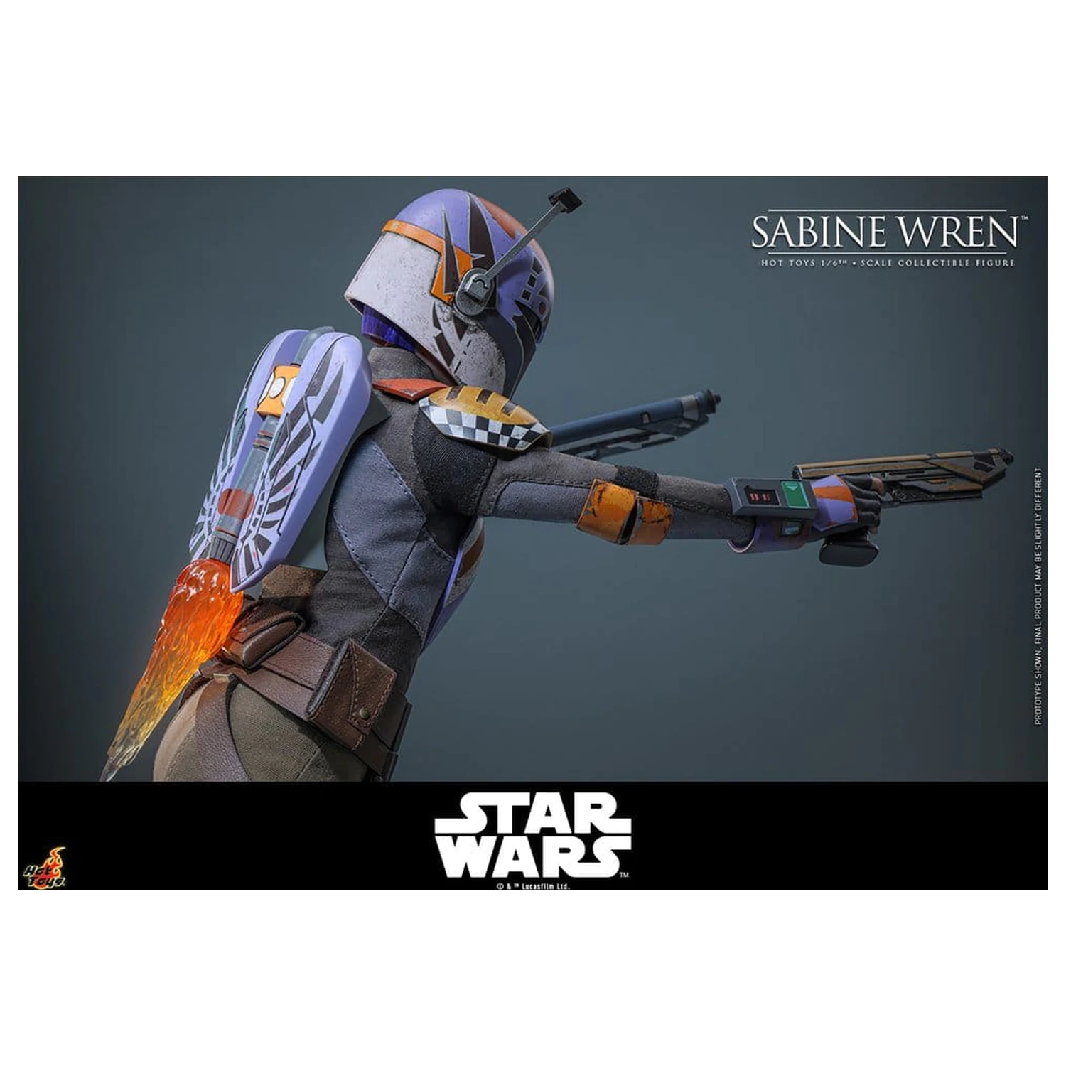 Star Wars: Rebels Television Masterpiece Action Figure 1/6 Sabine Wren 29 cm product photo