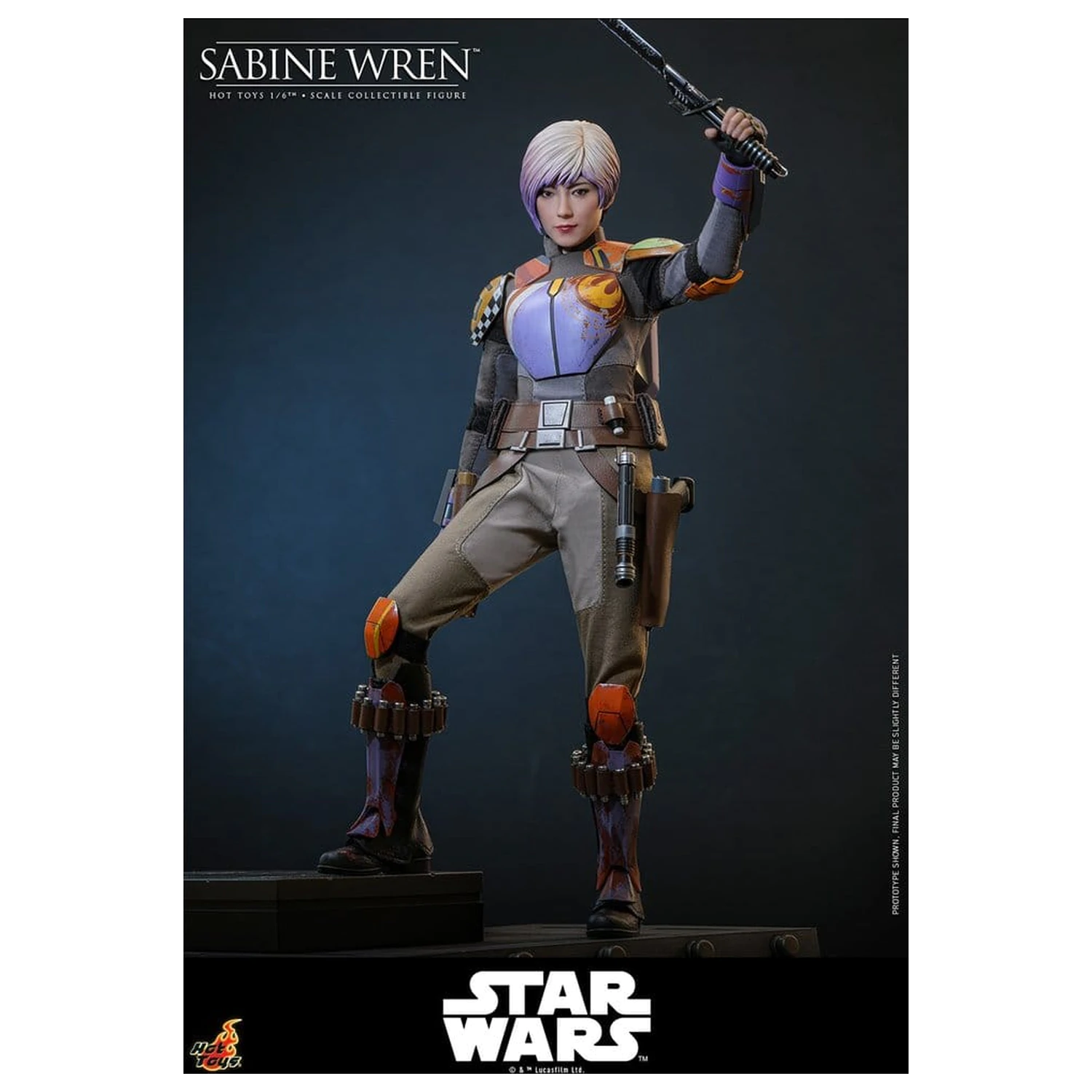 Star Wars: Rebels Television Masterpiece Action Figure 1/6 Sabine Wren 29 cm product photo