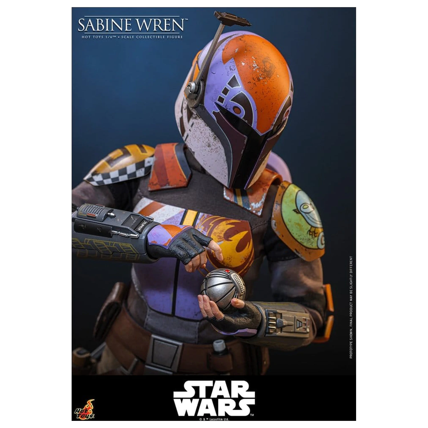 Star Wars: Rebels Television Masterpiece Action Figure 1/6 Sabine Wren 29 cm product photo
