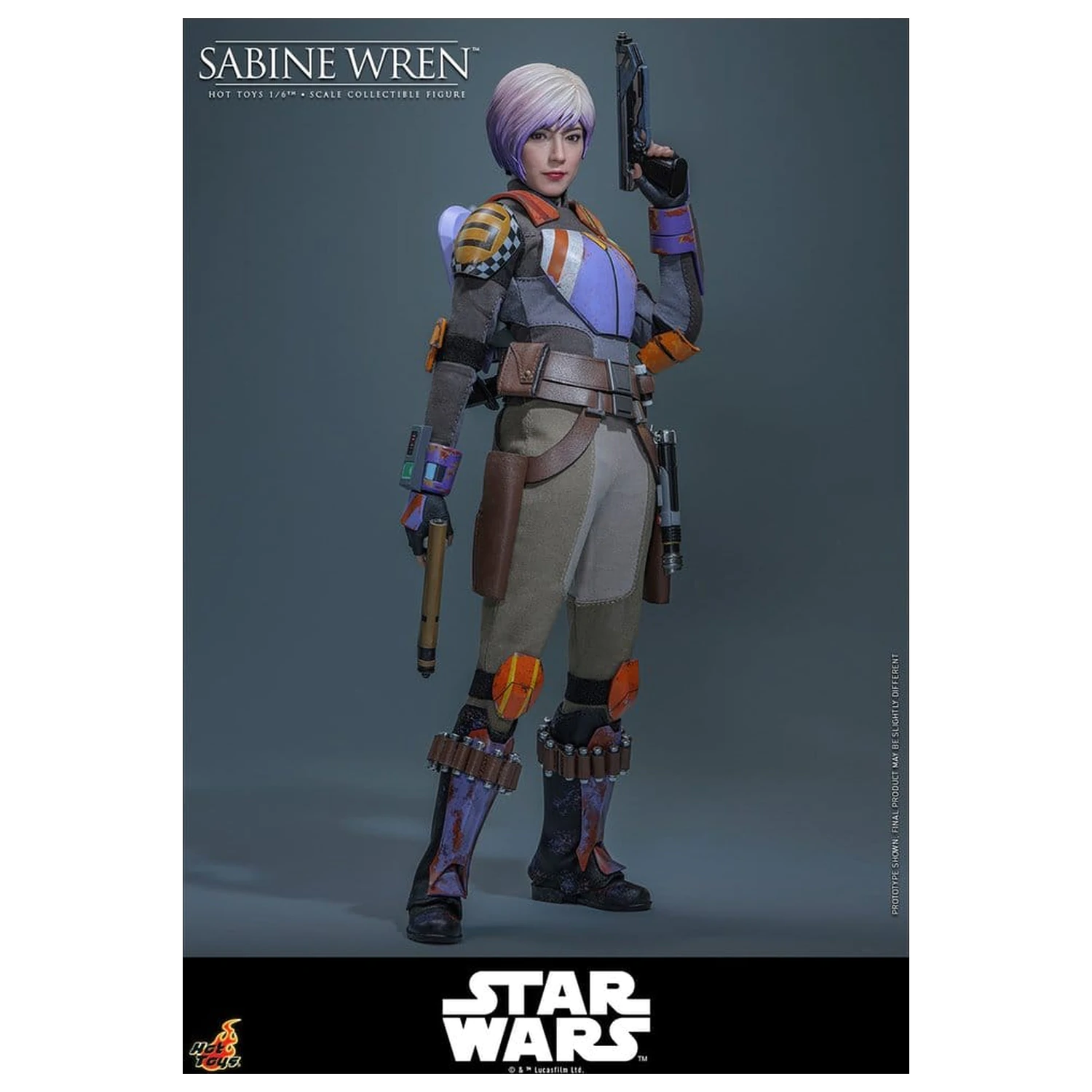 Star Wars: Rebels Television Masterpiece Action Figure 1/6 Sabine Wren 29 cm product photo