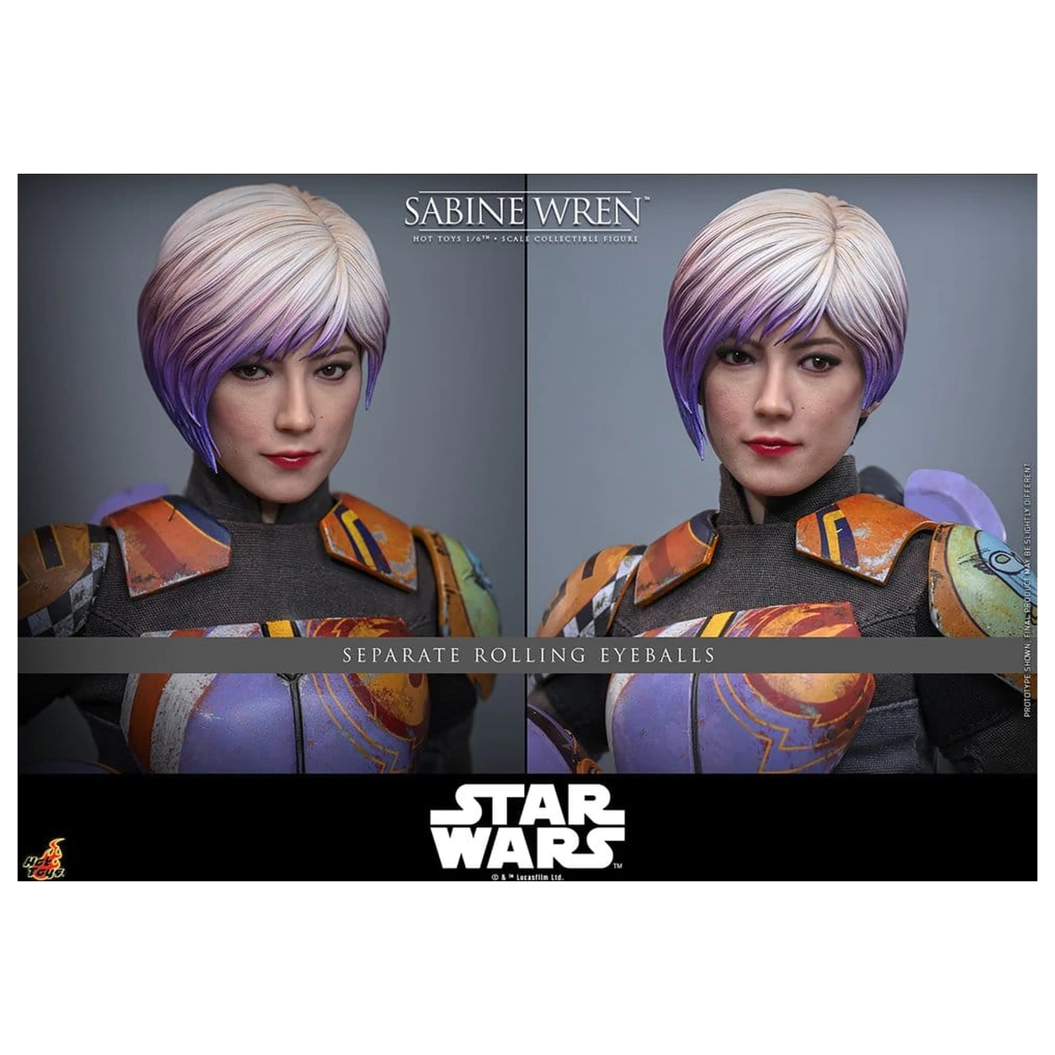 Star Wars: Rebels Television Masterpiece Action Figure 1/6 Sabine Wren 29 cm product photo