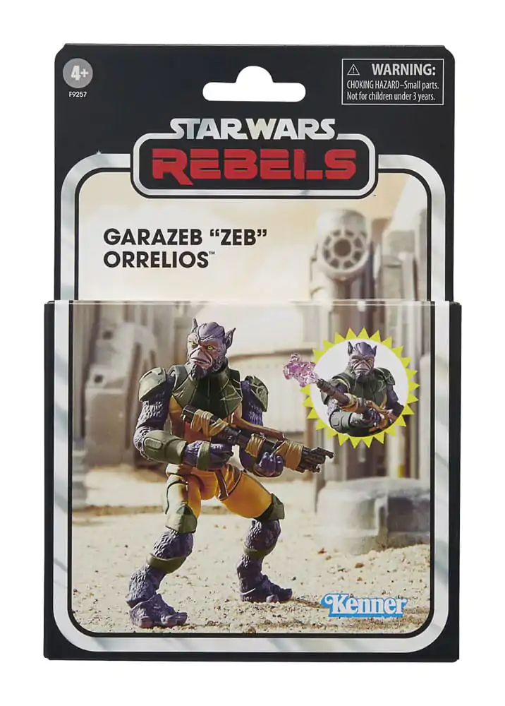 Star Wars: Rebels Vintage Collection Deluxe Action Figure Garazeb Zeb Orrelios 10 cm product photo