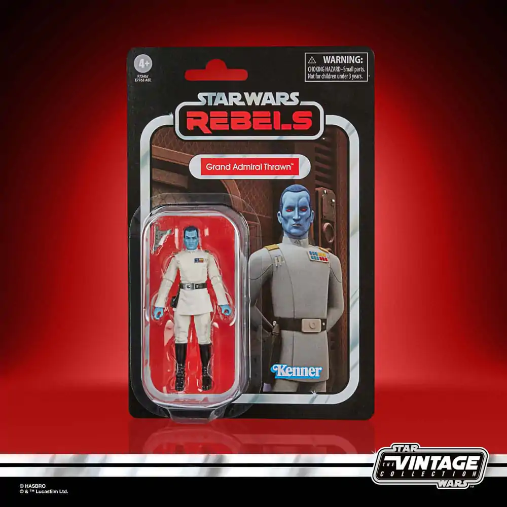 Star Wars Rebels Vintage Collection Action Figure Grand Admiral Thrawn 10 cm product photo