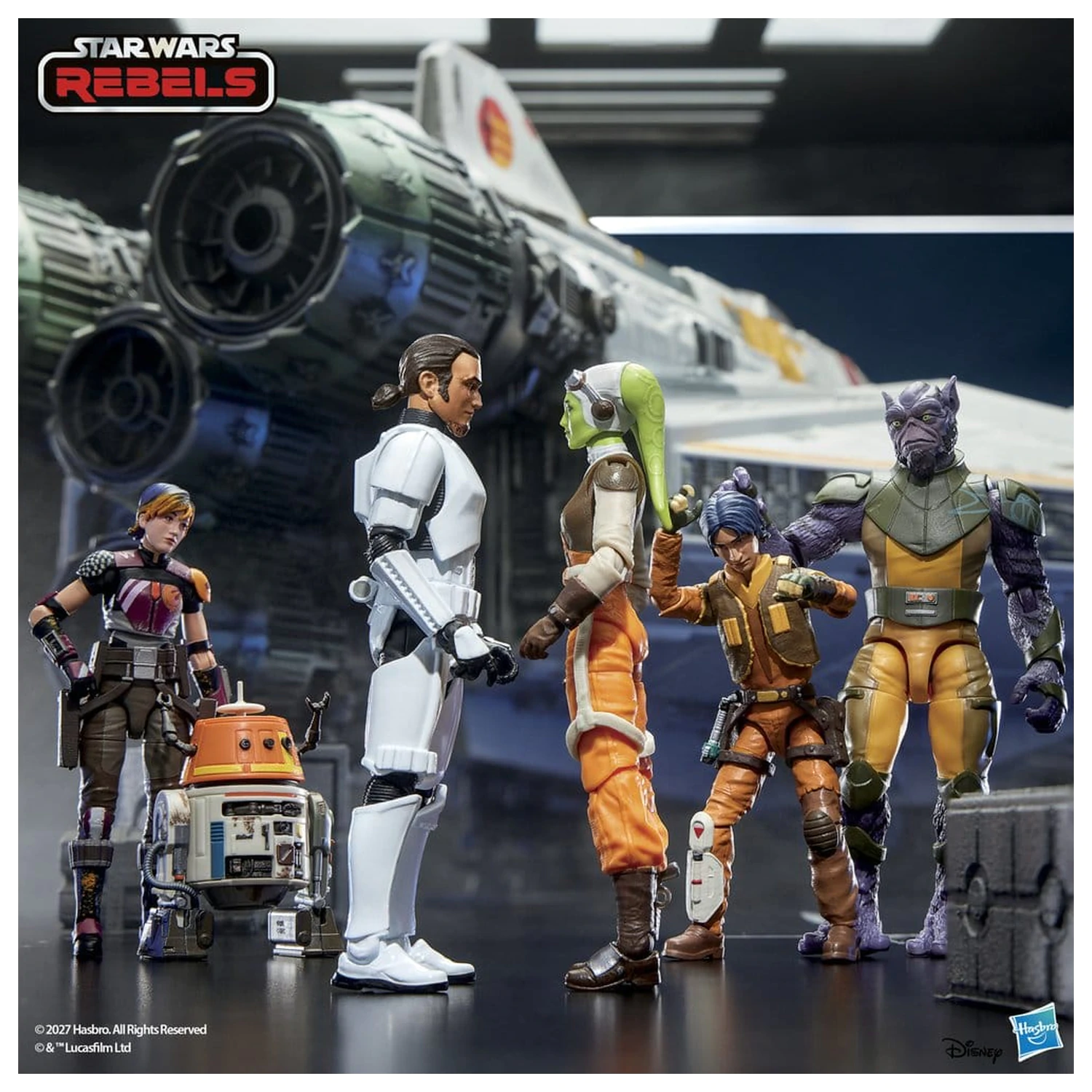 Star Wars Rebels Vintage Collection Action Figure Multipack Lothal Rebels Set 10 cm product photo