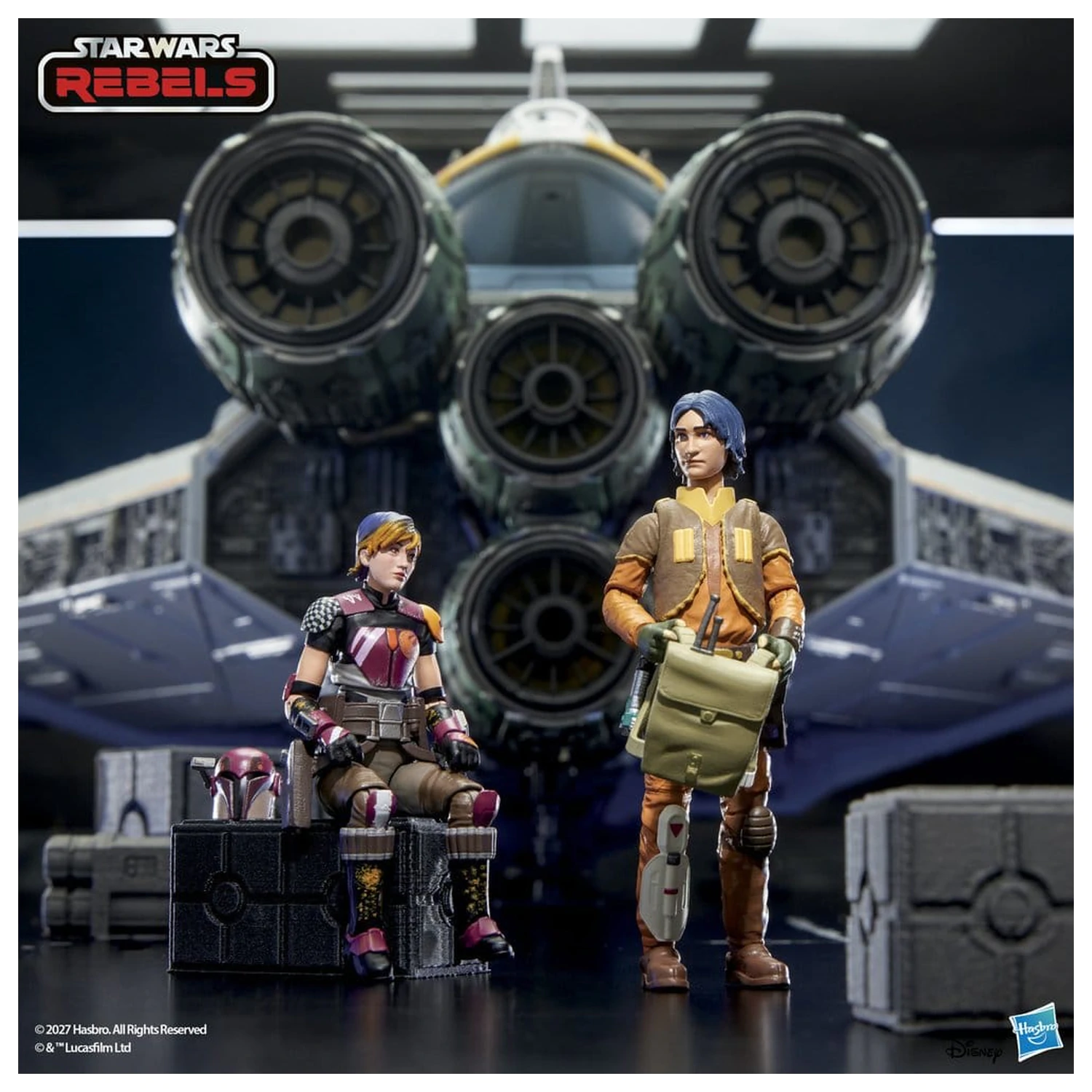 Star Wars Rebels Vintage Collection Action Figure Multipack Lothal Rebels Set 10 cm product photo