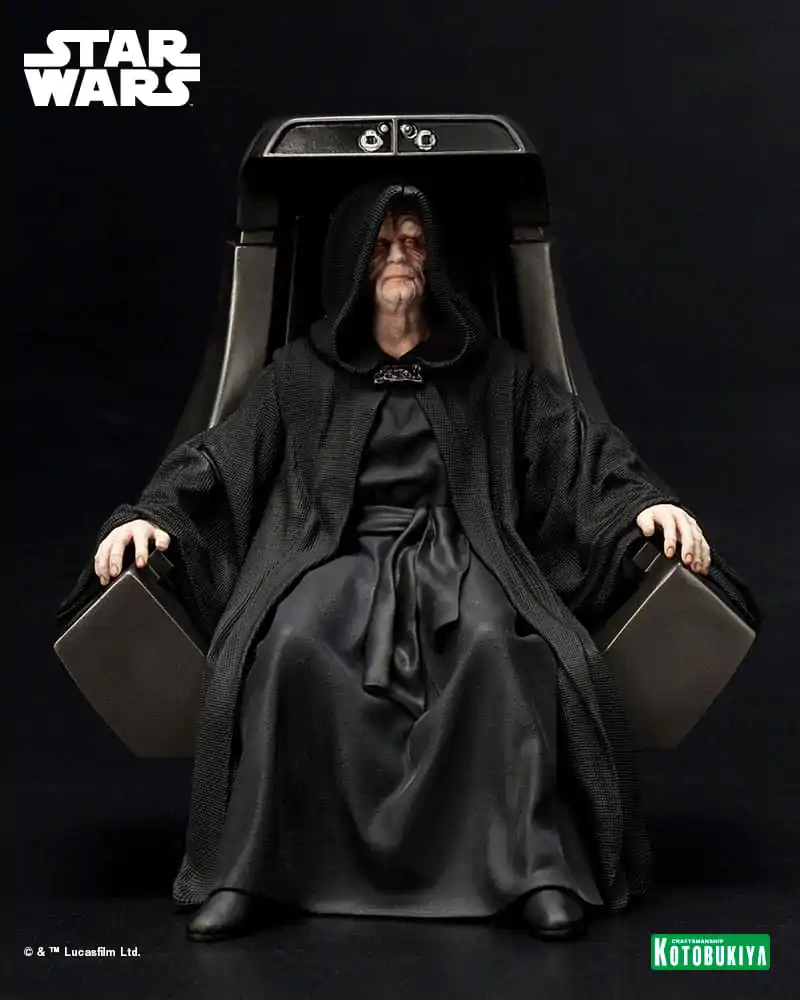 Star Wars: Return of the Jedi ARTFX+ PVC Statue 1/10 Emperor Palpatine 16 cm product photo