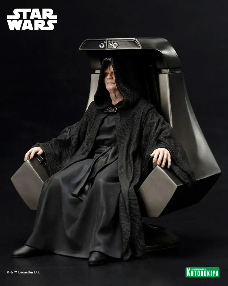 Star Wars: Return of the Jedi ARTFX+ PVC Statue 1/10 Emperor Palpatine 16 cm product photo