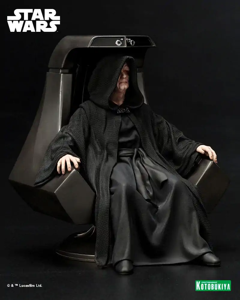 Star Wars: Return of the Jedi ARTFX+ PVC Statue 1/10 Emperor Palpatine 16 cm product photo