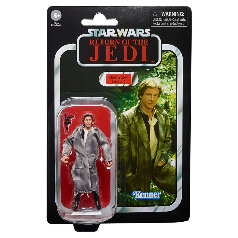 Star Wars Return of the Jedi Han Solo Endor figure 9,5cm product photo