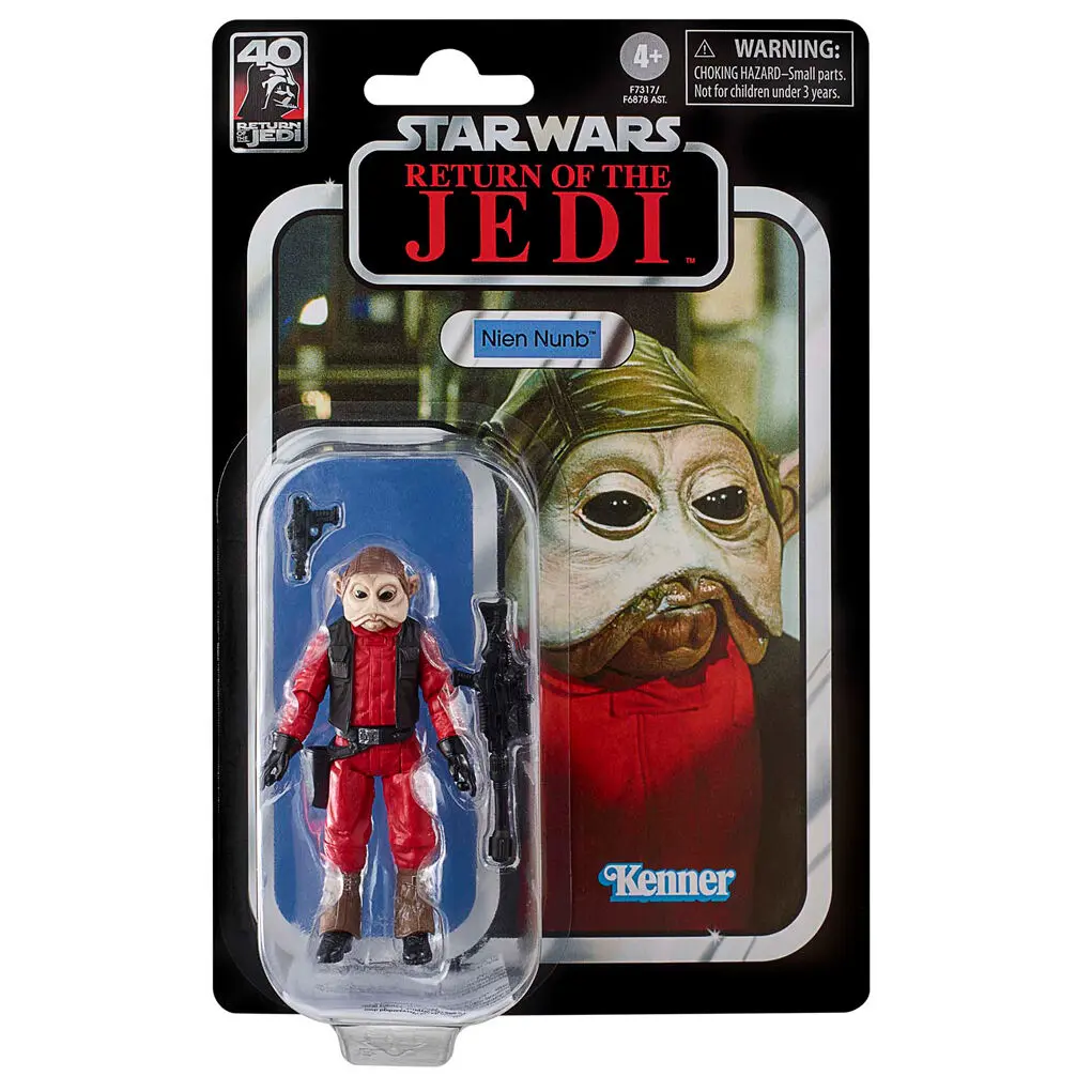 Star Wars Episode VI 40th Anniversary Vintage Collection Action Figure Nien Nunb 10 cm product photo