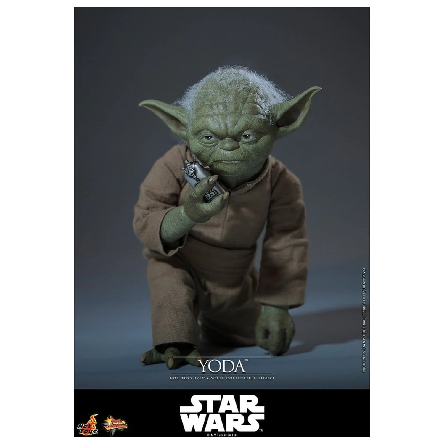 Star Wars: Revenge of the Sith Movie Masterpiece Action Figure 1/6 Yoda 14 cm product photo
