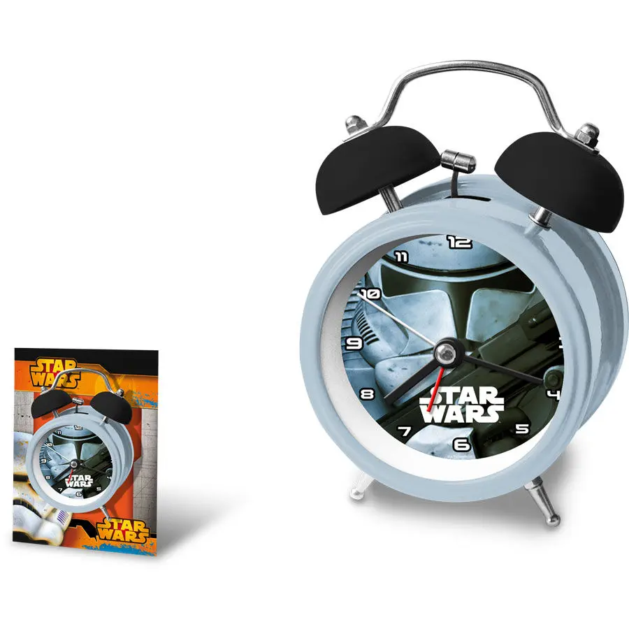 Star Wars Stormtrooper alarm clock 12cm product photo