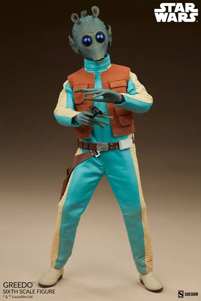 Star Wars Scum & Villainy Action Figure 1/6 Greedo 30 cm termékfotó