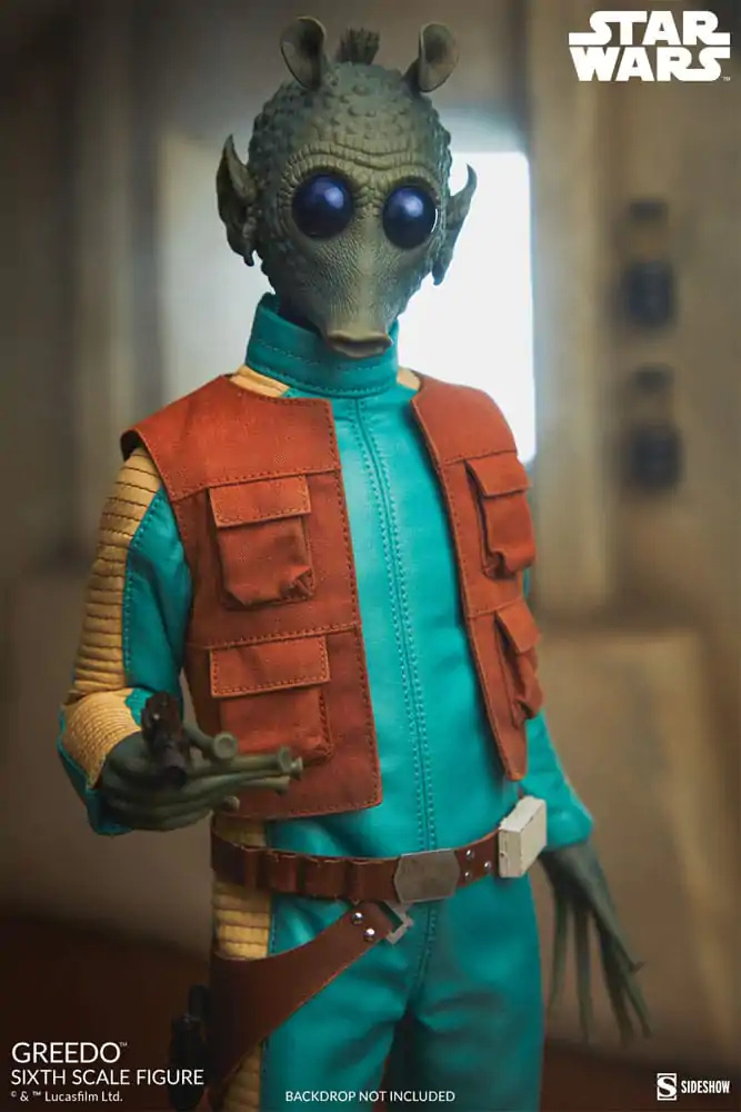 Star Wars Scum & Villainy Action Figure 1/6 Greedo 30 cm termékfotó