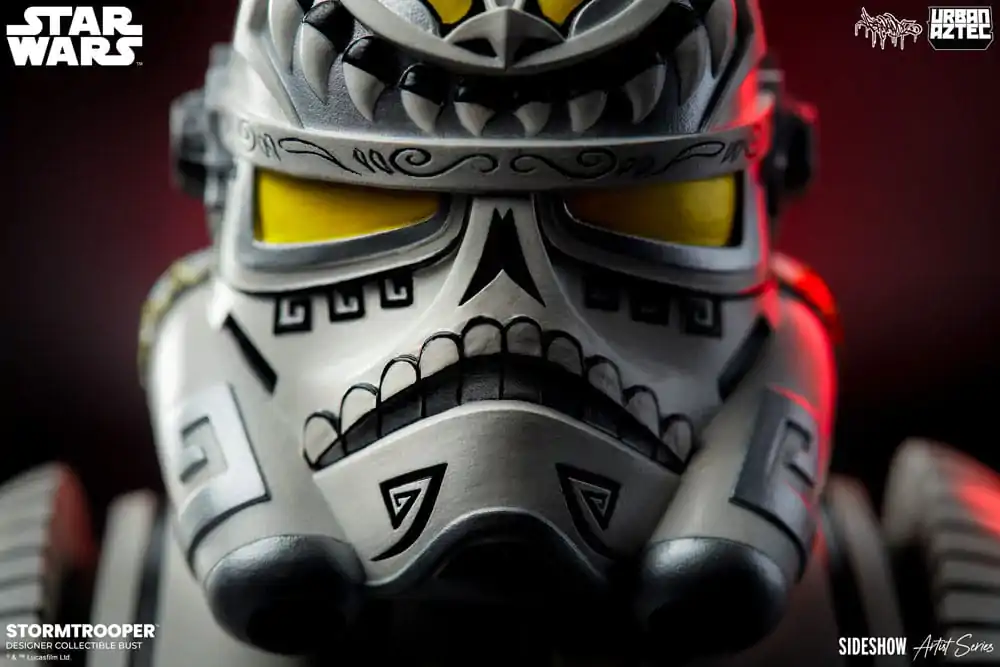 Star Wars Sideshow Artist Series Designer Bust Stormtrooper by Jesse Hernandez 18 cm product photo