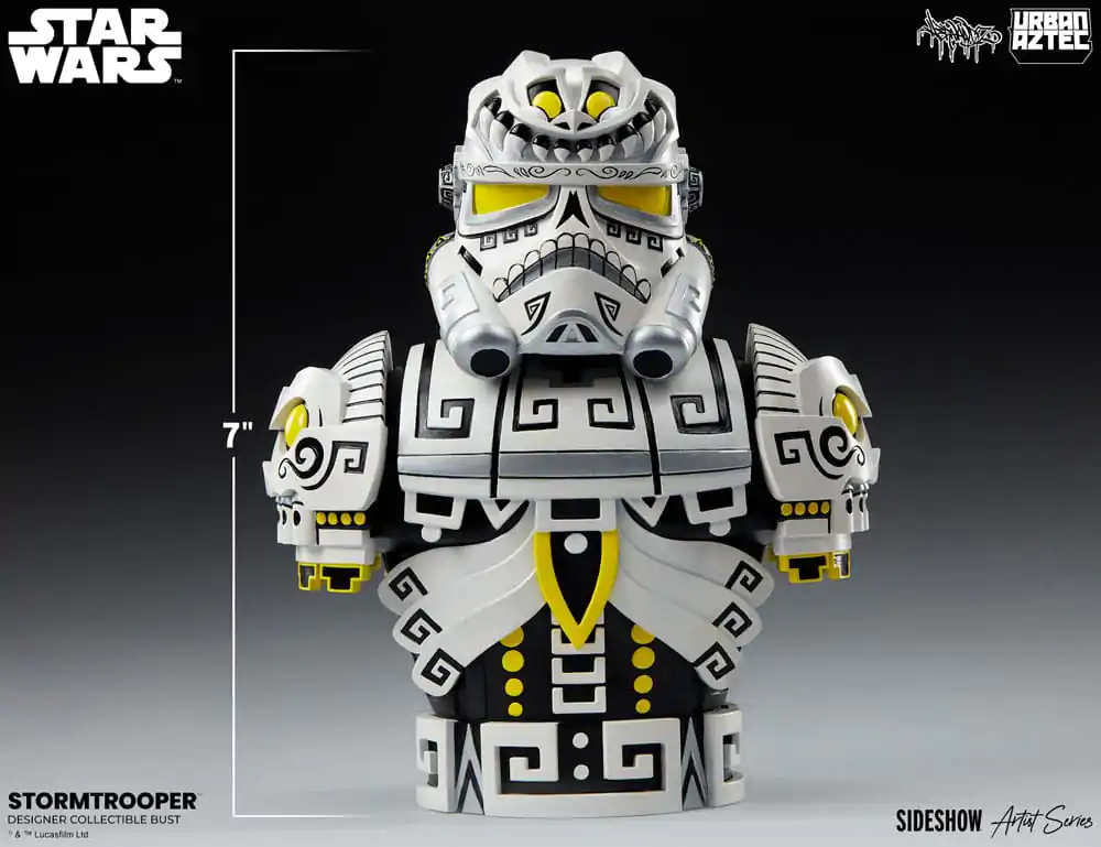 Star Wars Sideshow Artist Series Designer Bust Stormtrooper by Jesse Hernandez 18 cm product photo