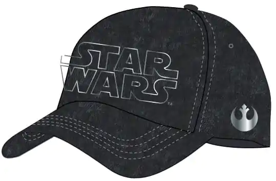 Star Wars Curved Bill Cap Silver Logo product photo