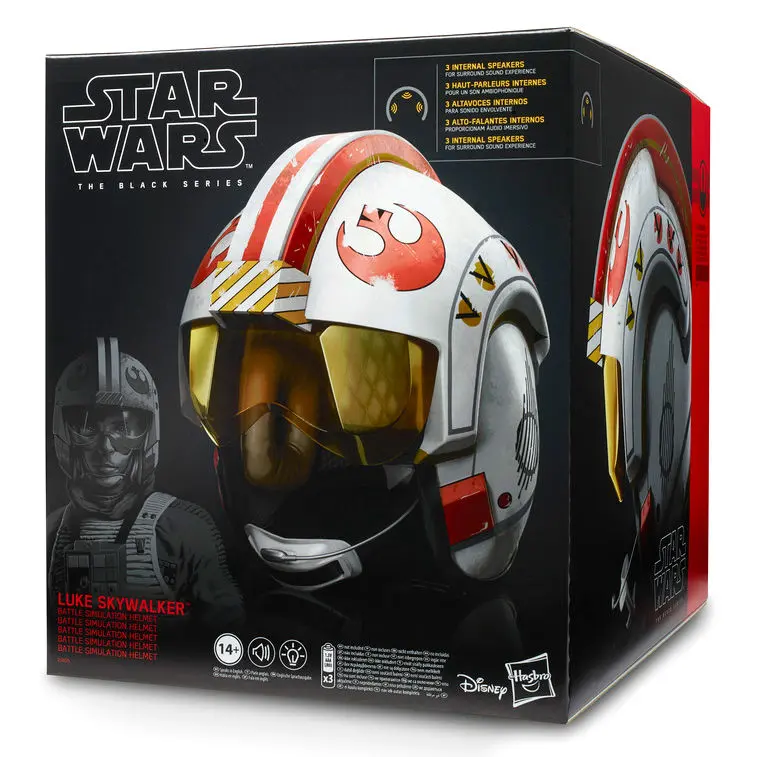 Star Wars Luke Skywalker electronic helmet product photo