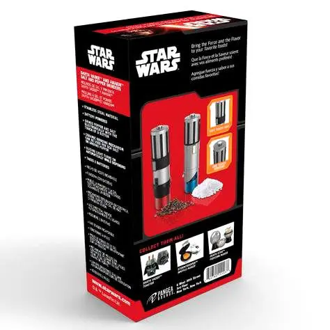Star Wars Salt & Pepper Mills Lightsaber product photo