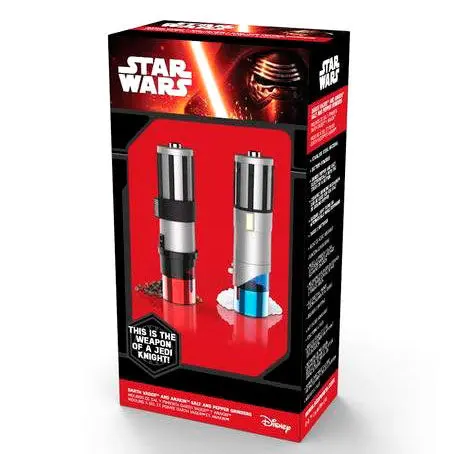 Star Wars Salt & Pepper Mills Lightsaber product photo