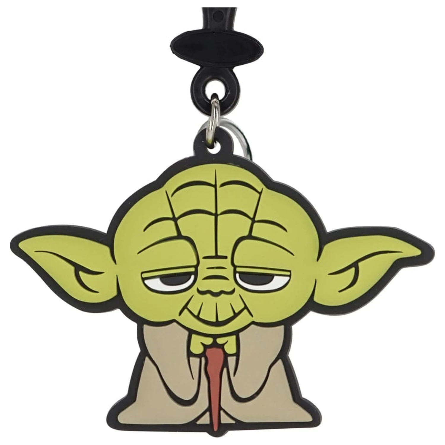 Star Wars Soft Touch PVC Bag Clip Yoda product photo