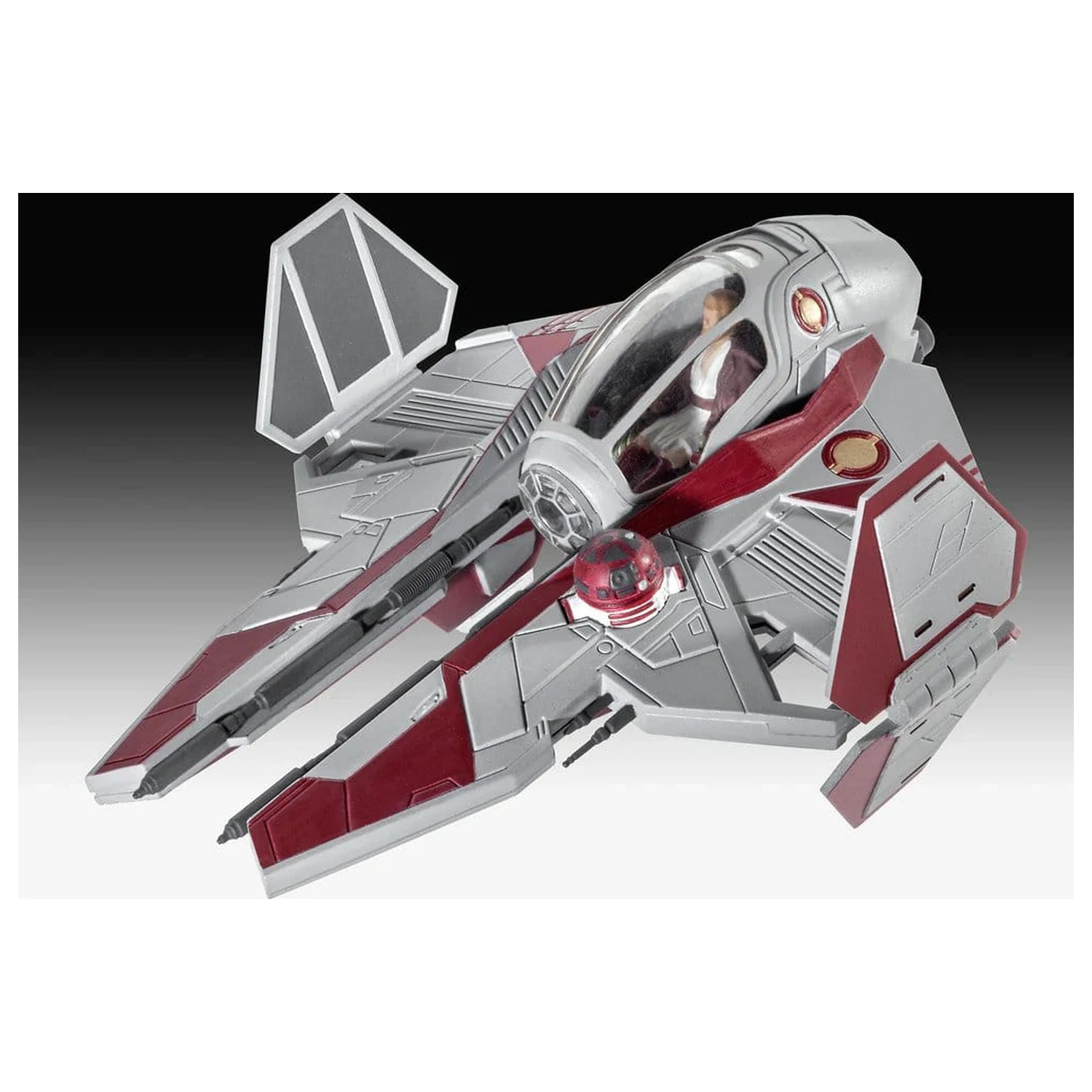 Star Wars Starter Kit Model Kit Obi-Wan's Starfighter 10 cm product photo
