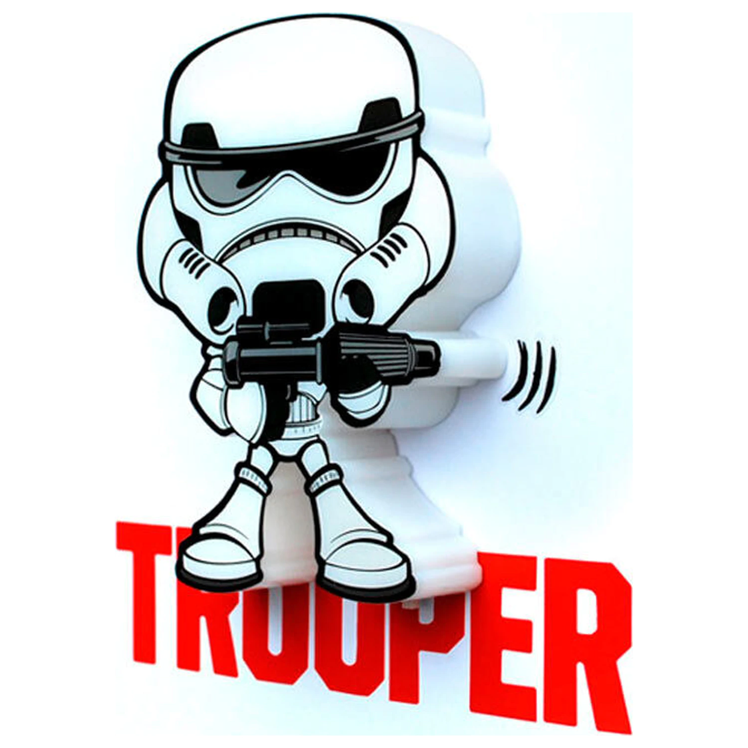 Star Wars Storm Trooper 3D Light FX mini lamp product photo