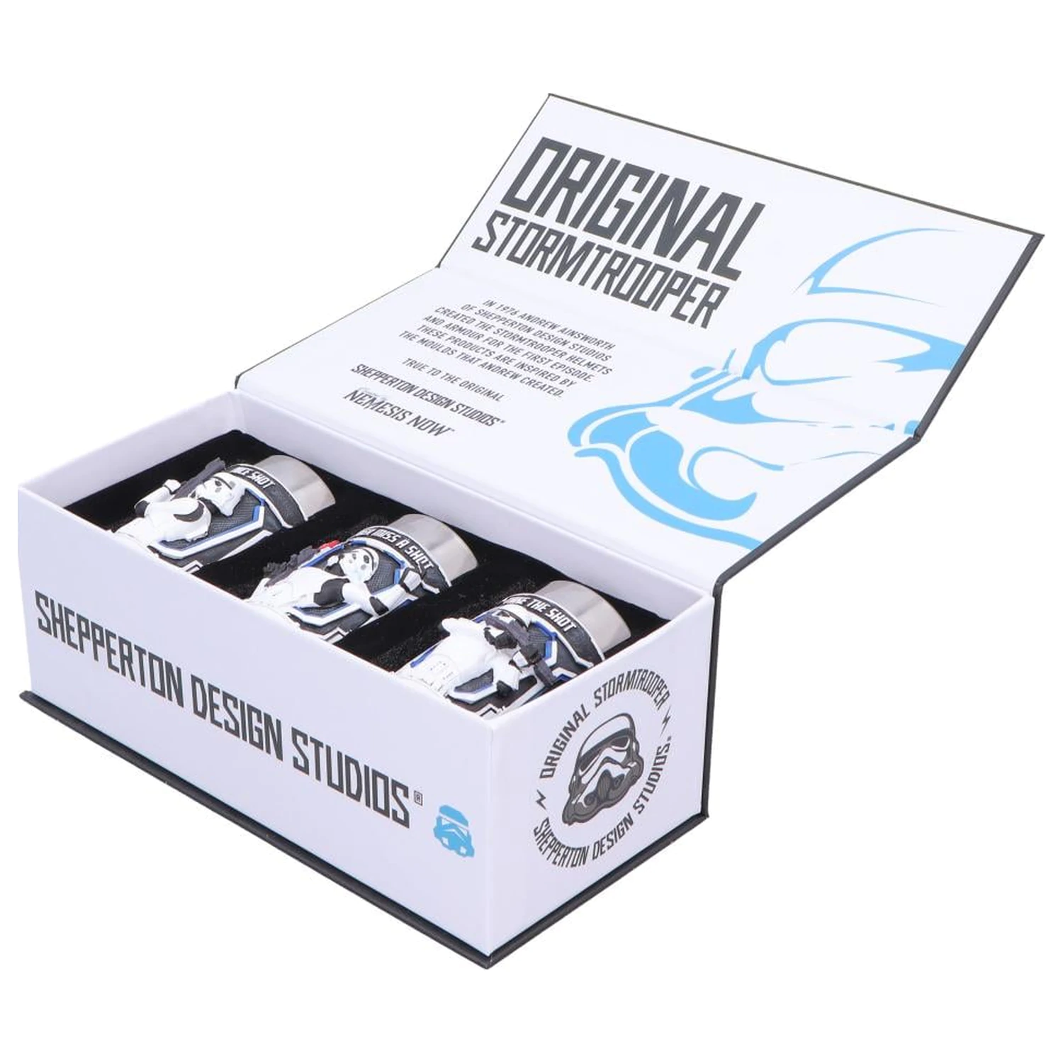 Star Wars Stormtrooper Set of 3 Shot Glasses product photo