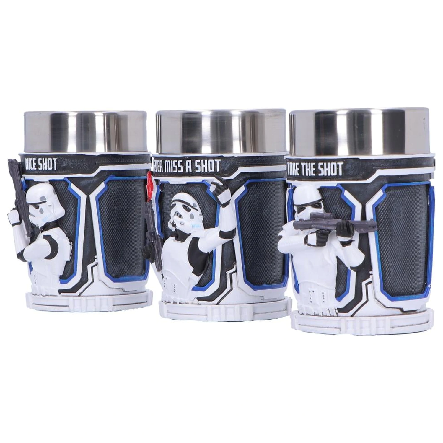 Star Wars Stormtrooper Set of 3 Shot Glasses product photo