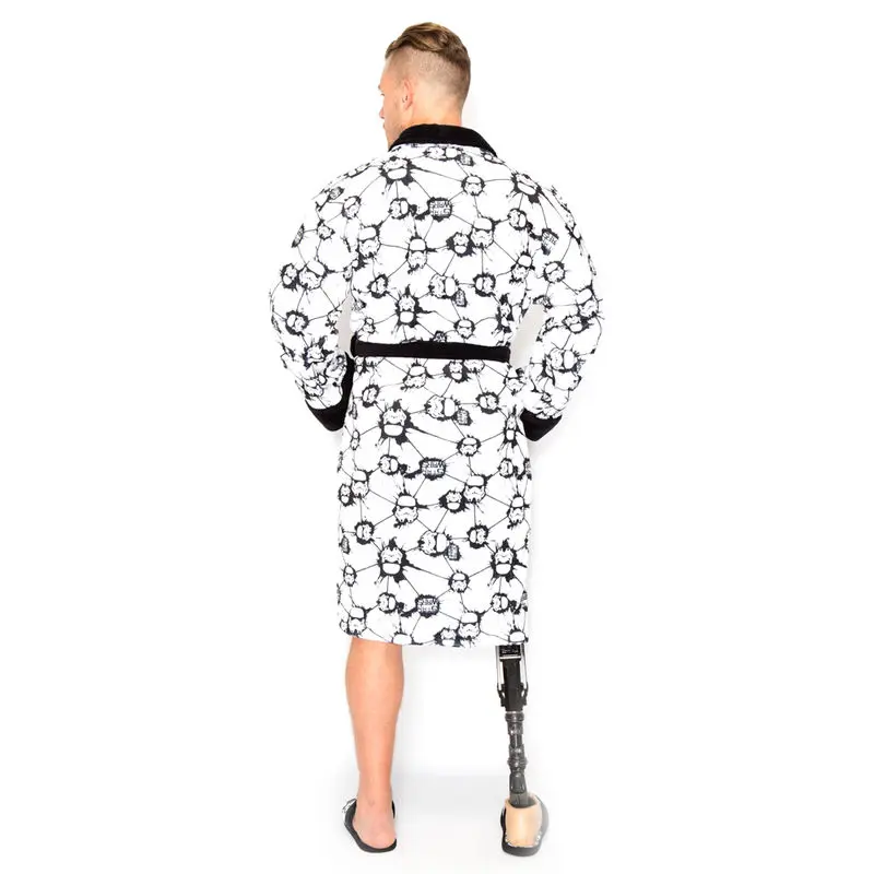 Star Wars Stormtrooper AOP mens fleece bathrobe product photo