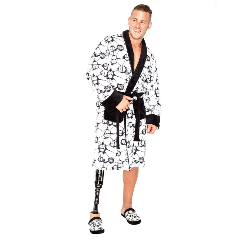 Star Wars Stormtrooper AOP mens fleece bathrobe product photo