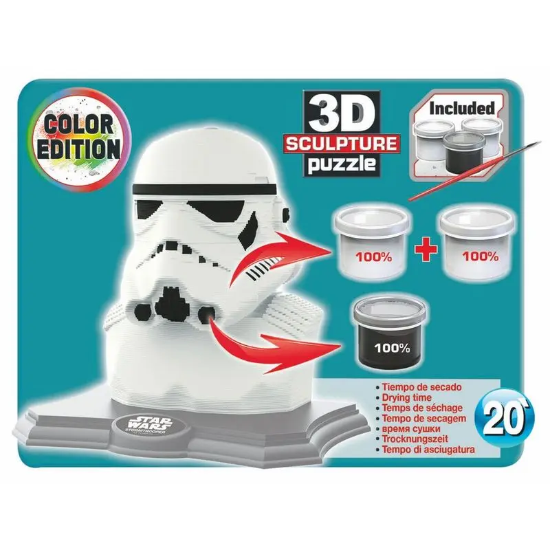 Star Wars Stormtrooper Color Edition 3D puzzle product photo