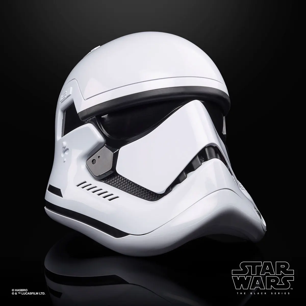 Star Wars Episode VIII Black Series Electronic Helmet First Order Stormtrooper product photo