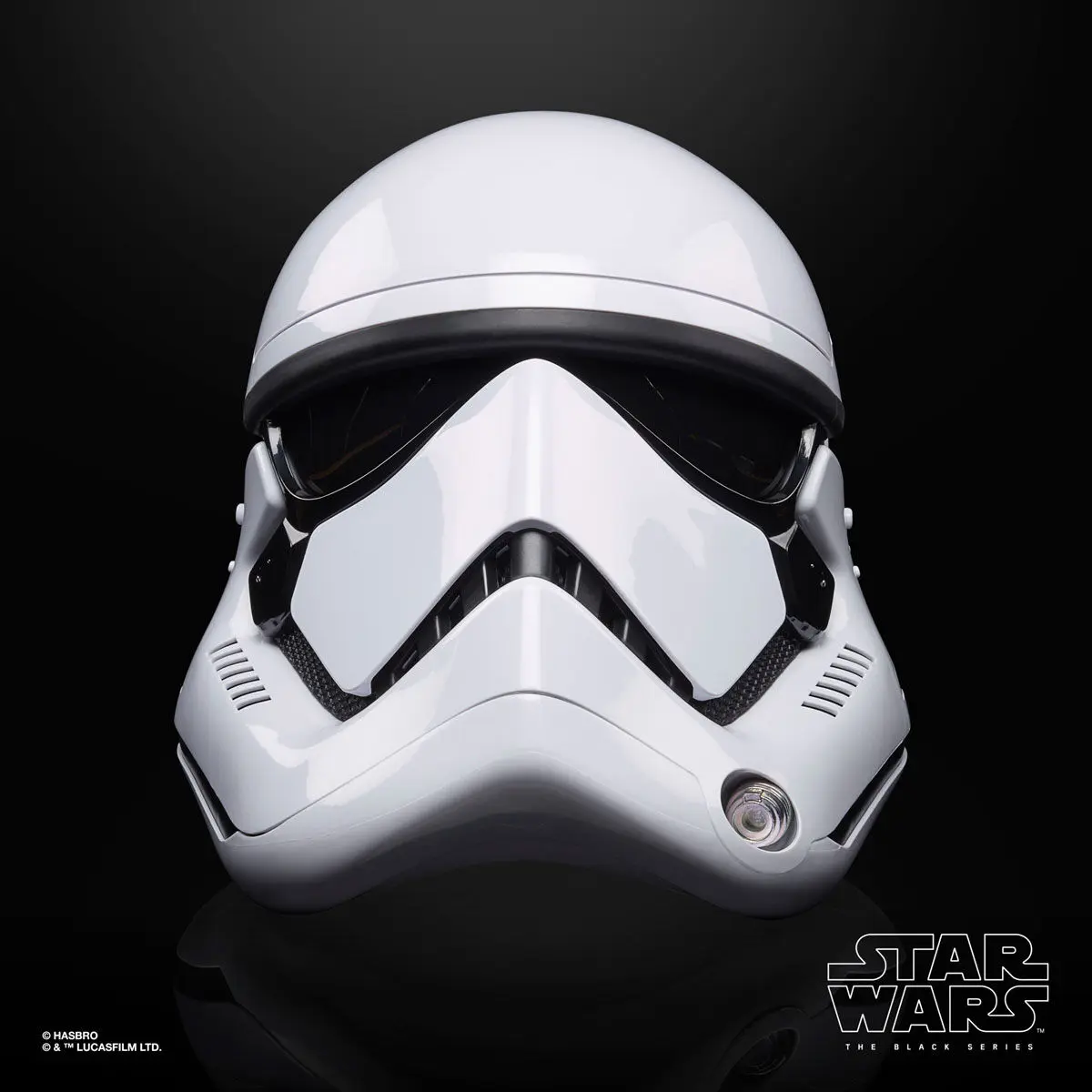 Star Wars Episode VIII Black Series Electronic Helmet First Order Stormtrooper product photo