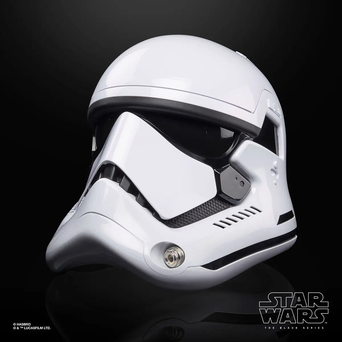 Star Wars Episode VIII Black Series Electronic Helmet First Order Stormtrooper product photo