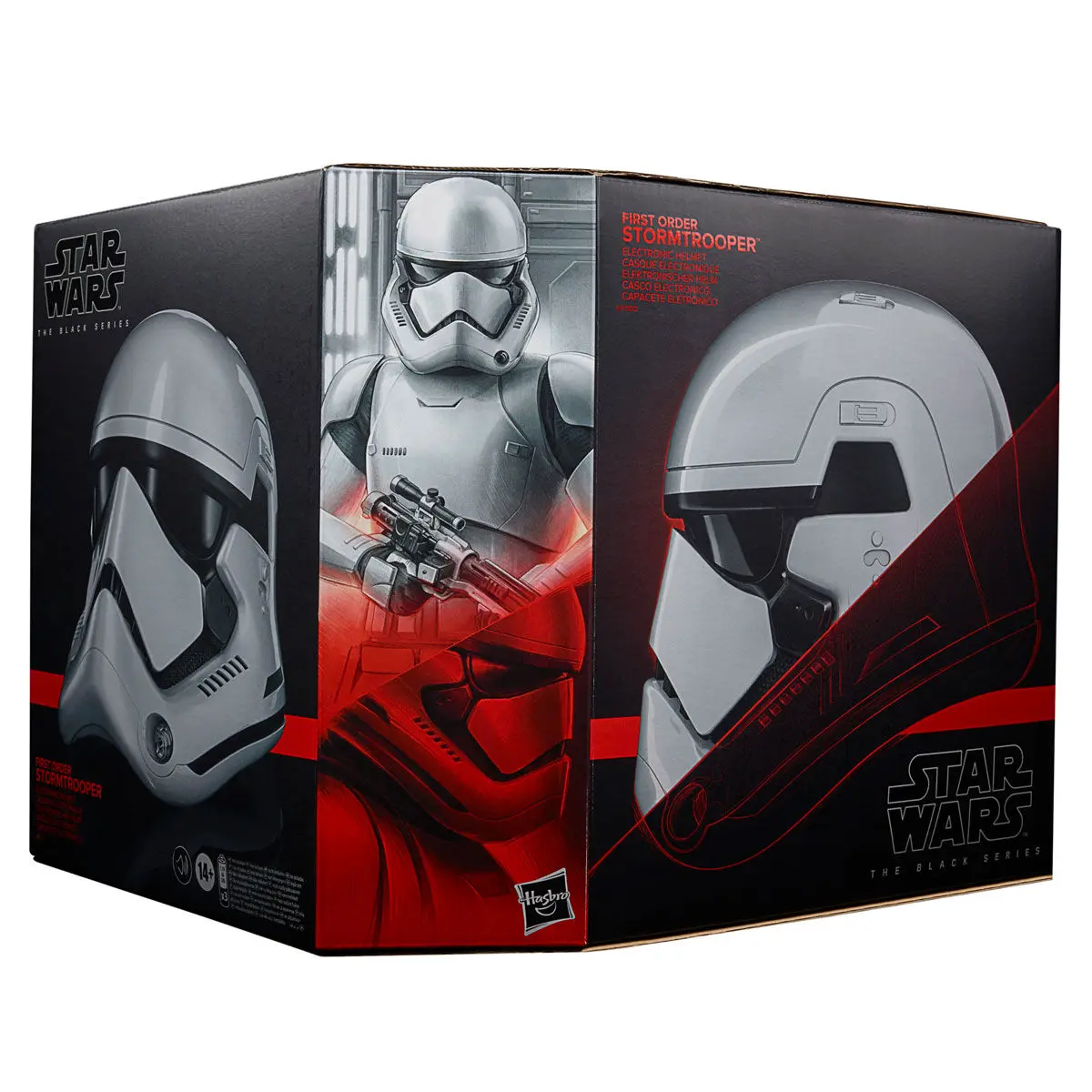 Star Wars Episode VIII Black Series Electronic Helmet First Order Stormtrooper product photo