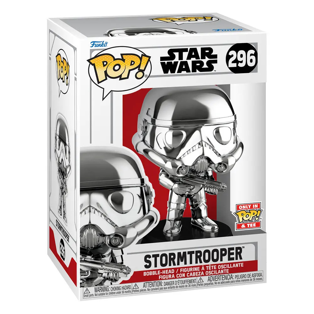 Star Wars Stormtrooper Funko POP! figure &amp; tee box product photo