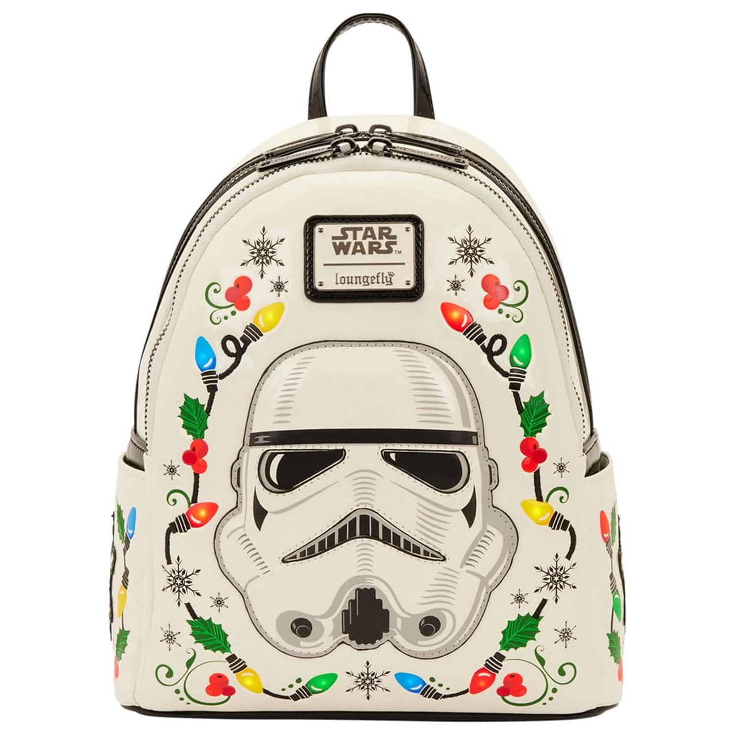Star Wars by Loungefly Mini Backpack Stormtrooper Holiday product photo